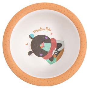 Moulin Roty | Bamboo Bowl | Mustard | Age: 0+