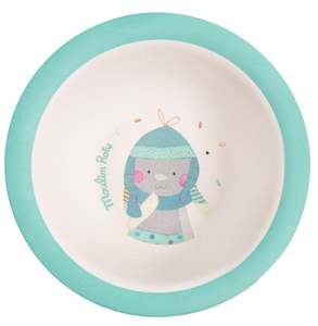 Moulin Roty | Bamboo Bowl | Blue | Age: 0+