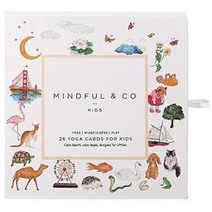 Mindful & Co Kids | Set of 26 Yoga Flash Cards