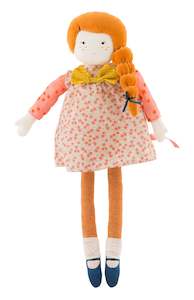 Les Parisiennes: Moulin Roty | Cotton Doll | 'Les Parisiennes' Miss Colette | Size: 40cm | Age: 1+