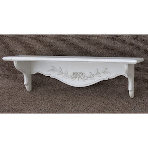Products: French Wall Shelf with Detailing - Romance – Low-cost Delivery, Nationwide