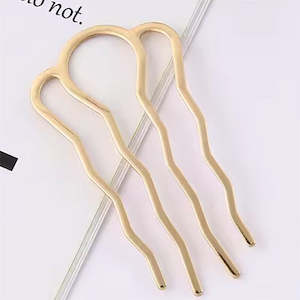 Rose Gold: Rose-Gold Hair Comb "Emily"