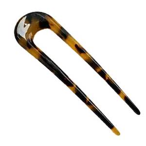 Yellow Peach Orange: Hair Fork "Karbelle" (Tortoise)