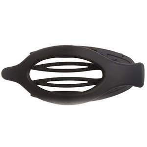 Black: Flat Hair Clip "Maxine" (Black)