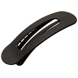 Flat Hair Clip "Dohara" (Matt Black)