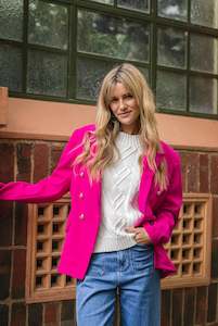 Leoni: NORMAN BLAZER - HOT PINK