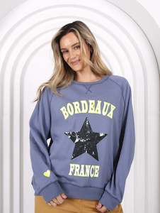 JULY / AUGUST PRE ORDER BORDEAUX SWEAT