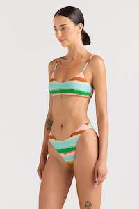 PRE ORDER OCTOBER - LUNA SCOOP BRALETTE TOP - SEAGLASS