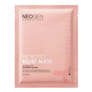 [NeoGen] DERMALOGY PROBIOTICS RELIEF MASK (25ML X 5 SHEETS)