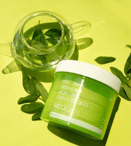 Neogen: [NeoGen] Green tea moist PHA Gauze peeling 30Pad