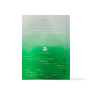 Axis Y: [AXIS-Y] Mugwort Green Vital Energy Complex Sheet Mask 27ml