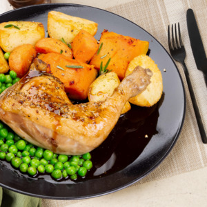 Frontpage: Roast Chicken & Vegetables ✓