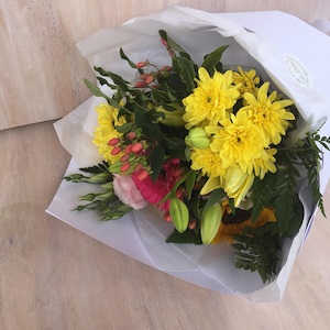 Signature Bright Bouquet - Fresh Flowers Kaitaia