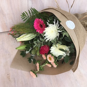 Eco Country Garden Bouquet - Fresh Flowers Kaitaia