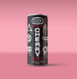 Products: Case of Citizen Sparkling Cherry (24 x 250ml) - With Free Shipping