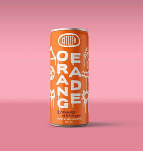 Case of Citizen Orangeade Lemonade (24x250ml) - With Free Shipping