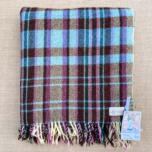 Clan Collection: Sensational Vintage TRAVEL RUG - New Zealand Wool