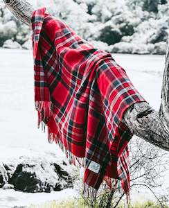 New Wool Collection: Adventure Awaits (New Wool): Black Sand Sunset TRAVEL RUG