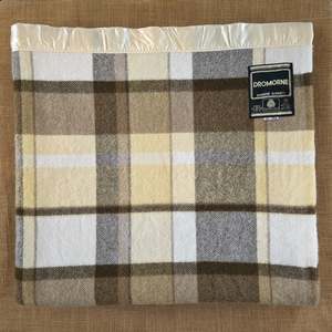 Frontpage: Immaculate Gold-sand, Copper, Coffee + Cream KING New Zealand Wool Blanket