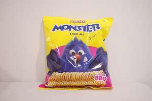 Malaysia: Monster BBQ noodle snack