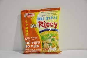 Products: Ricey Beef Ball Rice Noodles 60g
