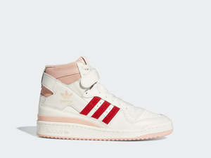 Adidas Forum 84 Hi White/Pink/Red H01670