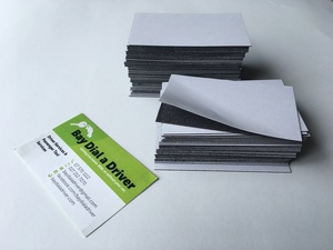 Products: Self Applied Magnets for Business Cards