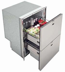 Drawer Fridges 12 24volt Marine Rv Nz Drawer: Inox DR160 - Freezer/Freezer