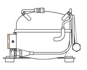 Compressors: Bare BD80F Compressor