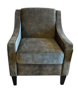 Tilley Chair covered in Warwick Lovely colour Jade