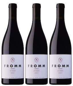 Fromm Packages: Cool climate Syrah special 3 pack