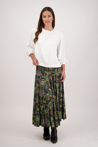 Briarwood – Hawthorn Skirt – Brown Floral