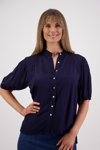 Briarwood: BRIARWOOD – Saffron Top – Ink