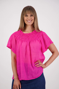 BRIARWOOD-Sally Top Fuschia