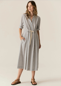 POL – Vera Shirt Dress PP5210 – Blue Stripe