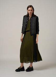 Coats and Jackets: Madly Sweetly – Splice Jacket MS1529 – Black