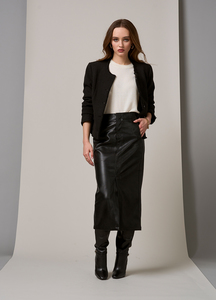 Coats and Jackets: LOOBIES STORY Scotti Jacket LS 2976- Black