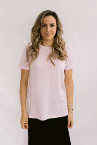 MAZU – Embrace Tee Roseate Spoonbill