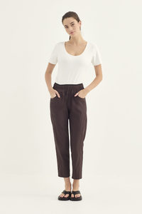 New Arrivals at Frontline Designer Clothes: VERGE- Colt Pant Chocolate
