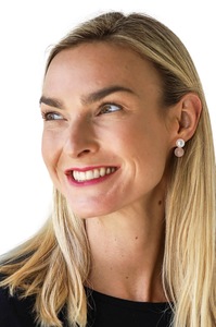 Accessories: Archer House – Pearl And Pink Bead Earring