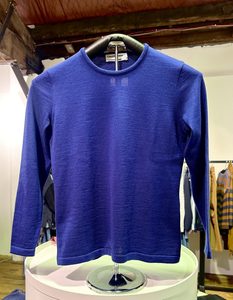 Country Laine – CL0124P Plain Crew Neck – Atlantic
