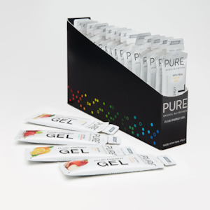 Pure Sports Nutrition: Pure Energy Gel Raspberry + Caffeine Box