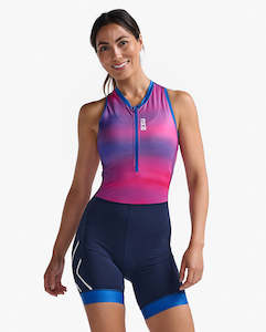 2XU Core Trisuit Womens Surf/Midnight