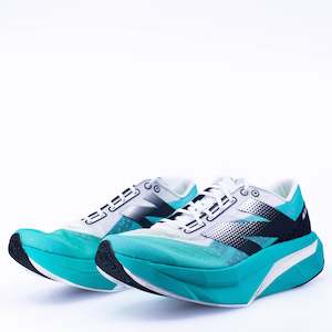 New Balance FuelCell SuperComp Elite v4 (B Standard) Womens Cyber Jade with White and Black
