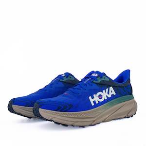 Mens Door To Trail: Hoka Challenger ATR 7 (2E Wide) Mens Ultramarine/Oceanic