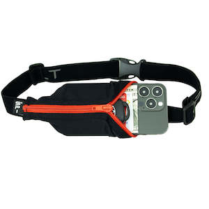 SpiBelt Original Belt - Red with Black Zip