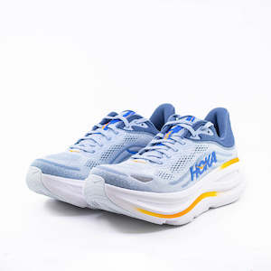 Mens Neutral: Hoka Bondi 9 (2E Wide) Mens Drizzle/Downpour