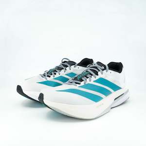 Womens Racing: Adidas Adizero Boston 13 (B Standard) Womens White/Green
