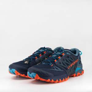 La Sportiva Bushido 3.0 (2E Wide) Mens Deep Sea/Cherry Tomato