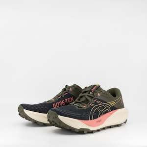 Asics Gel-Trabuco 13 GTX (B Standard) Womens Black/Lemon Grass